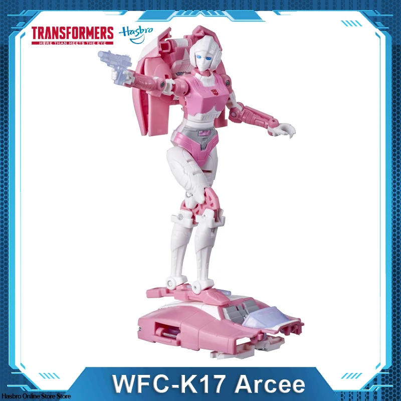 

Hasbro Transformers Generations War for Cybertron Kingdom Deluxe WFC-K17 Arcee Action Figure Toys for Birthday Gift F0676