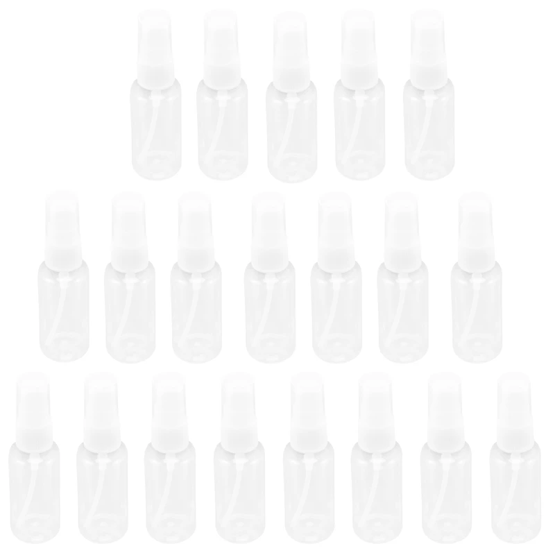 

HOT SALE 120 PCS 30 Ml(1Oz) Clear Plastic Mist Spray Bottle,Transparent Travel Bottle,Portable Refillable Spray Sprayer Bottle