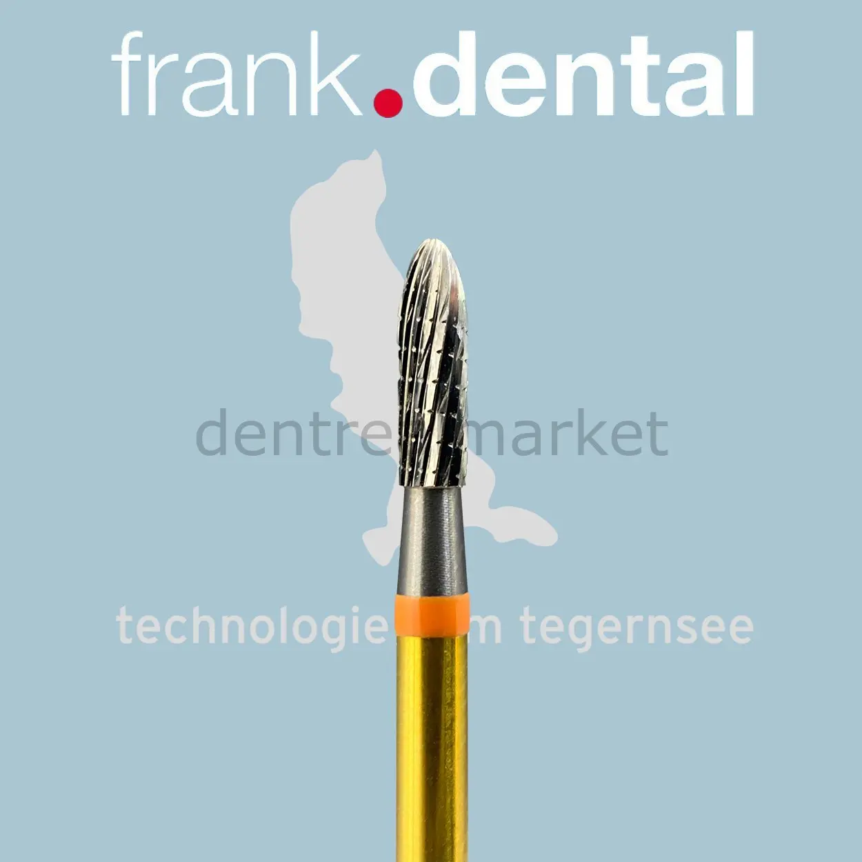 

Frank Dental - Tungsten carpita Monster Hard Burs - 139KFQM - Nail Burs