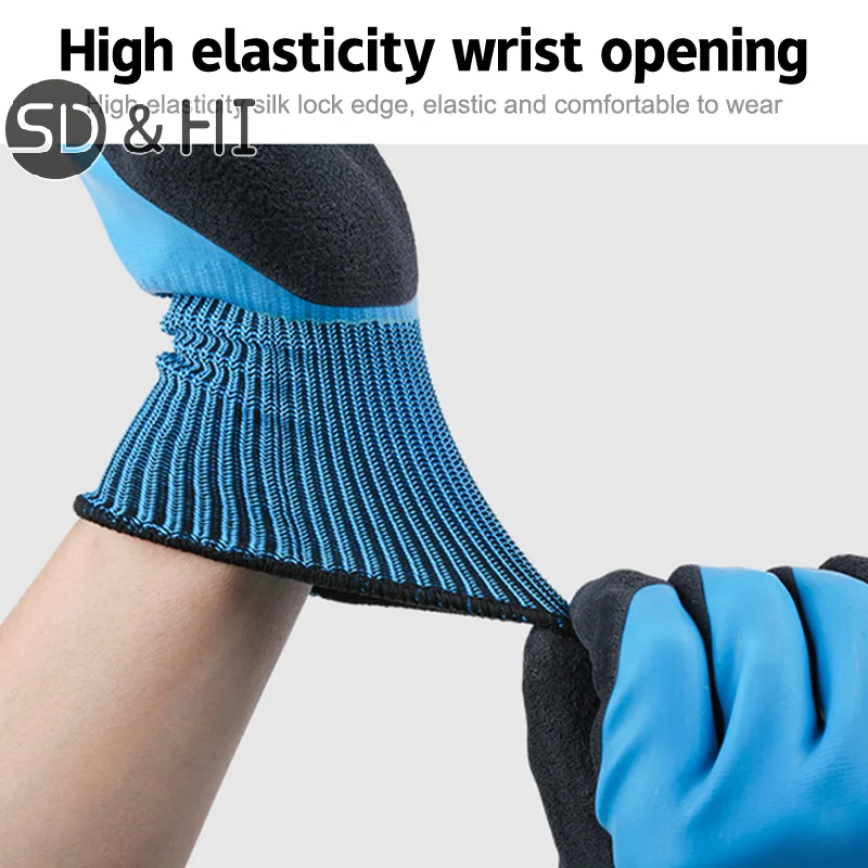 1 пара водонепроницаемых перчаток перчатки Hanwoo с ручкой для воды латексные