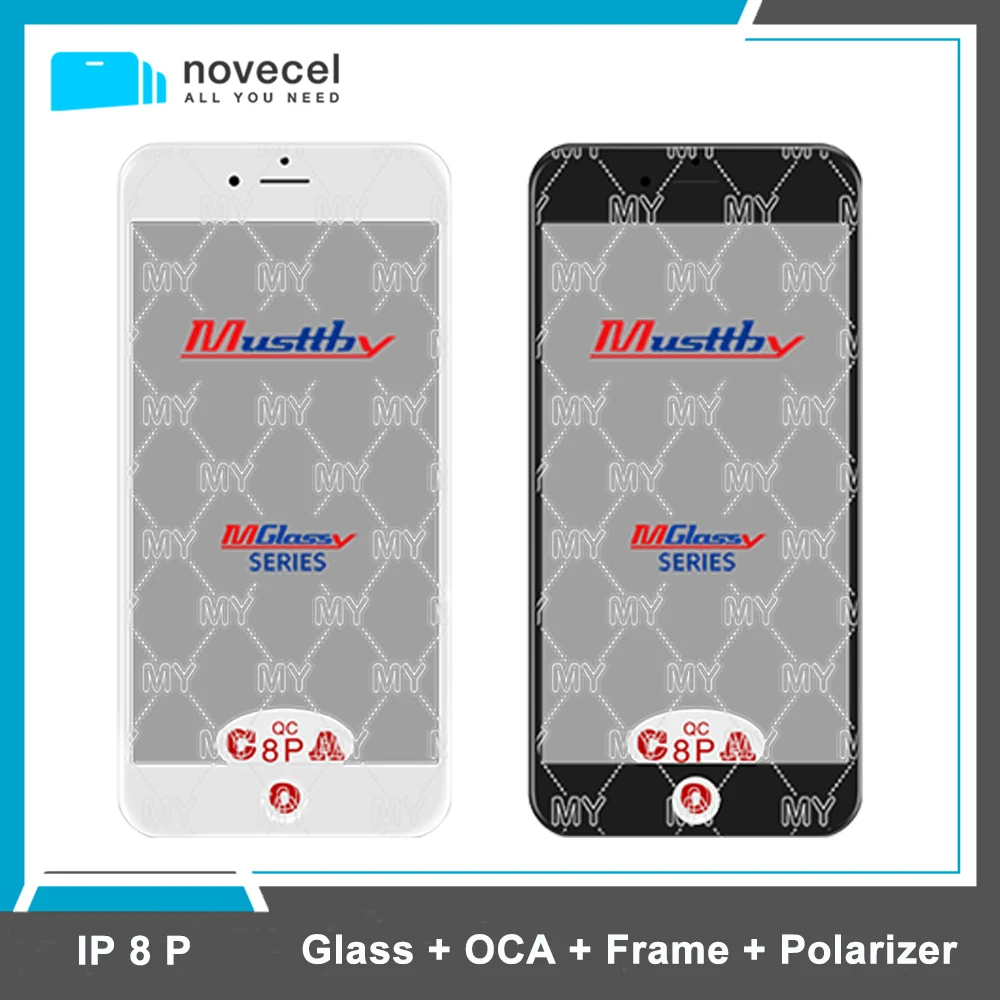 

Outer Front Glass Wholesale Mobile Phone Accessories for iPhone 8P Replacement Repairing