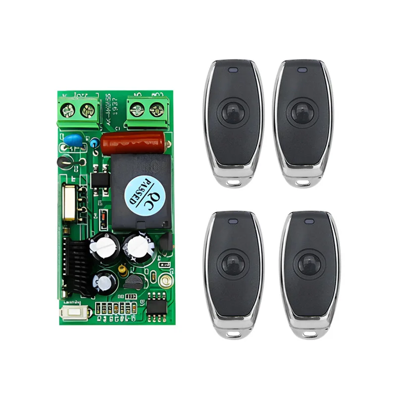 220 В переменного тока 1 канал радиочастотный беспроводной пульт дистанционного