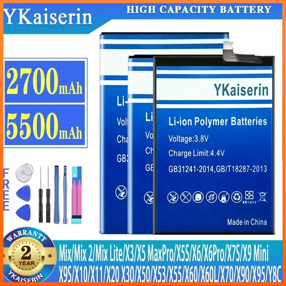 Аккумулятор ykaisin Для Doogee X53/X5/X5 Max Pro/X30/X3/X20/X11/X11/Mix 2/Mix Lite MT6737/X50/X10/X11 аккумулятор +