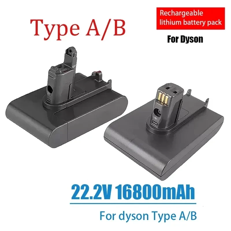 

For 22.2V 16800mAh Type A/B Li-ion Vacuum Battery for DC35, DC45 DC31 DC34 DC44 DC31 Animal DC35 Animal