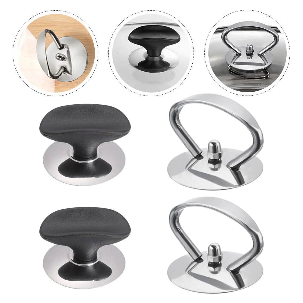 

Lid Knob Pot Replacement Pan Handle Cookware Cover Kettle Holder Grip Tea Cap Holding Saucepan Handgrip Universal Supplies Part