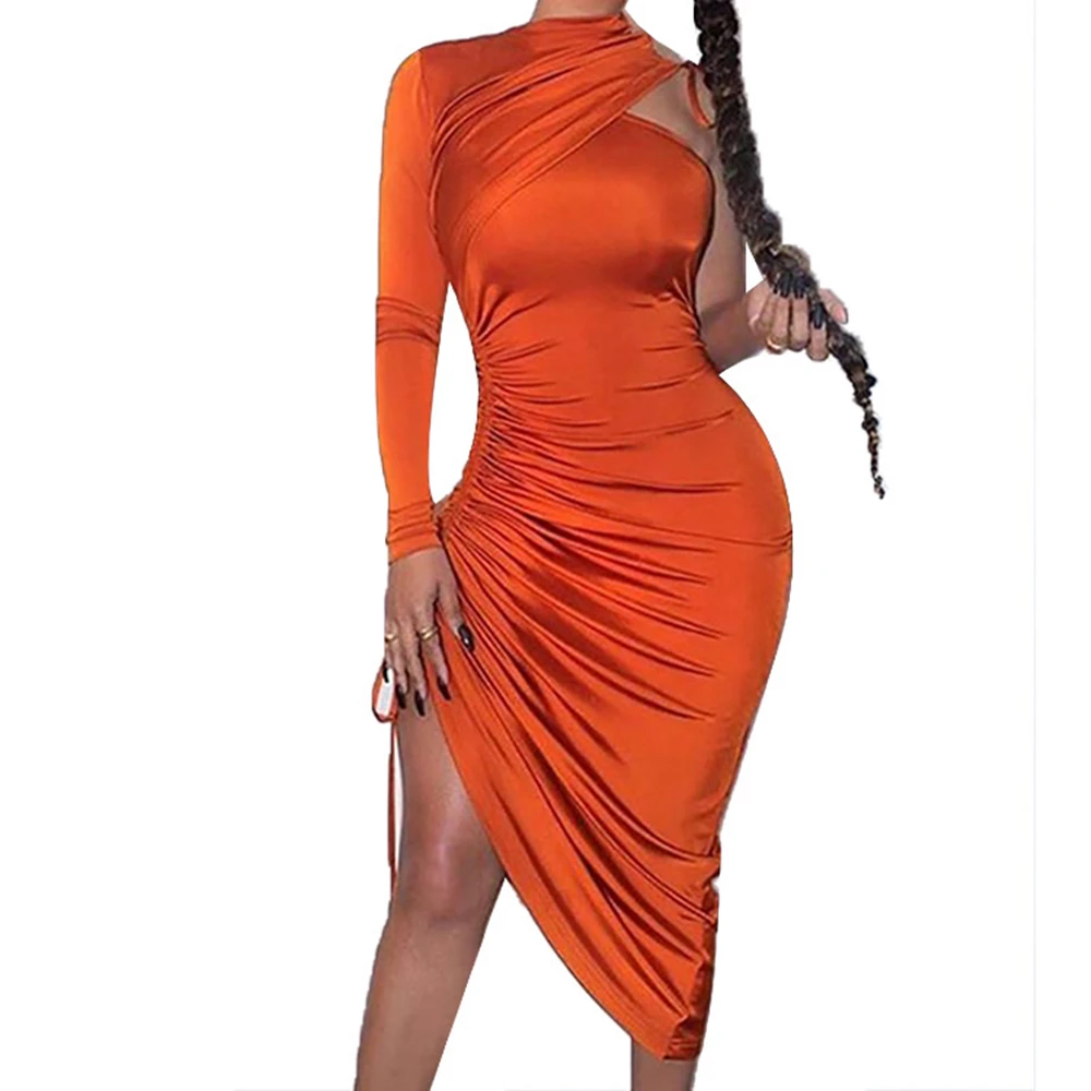 

2022 Women wear sexy women's dresses with elegant long sleeves