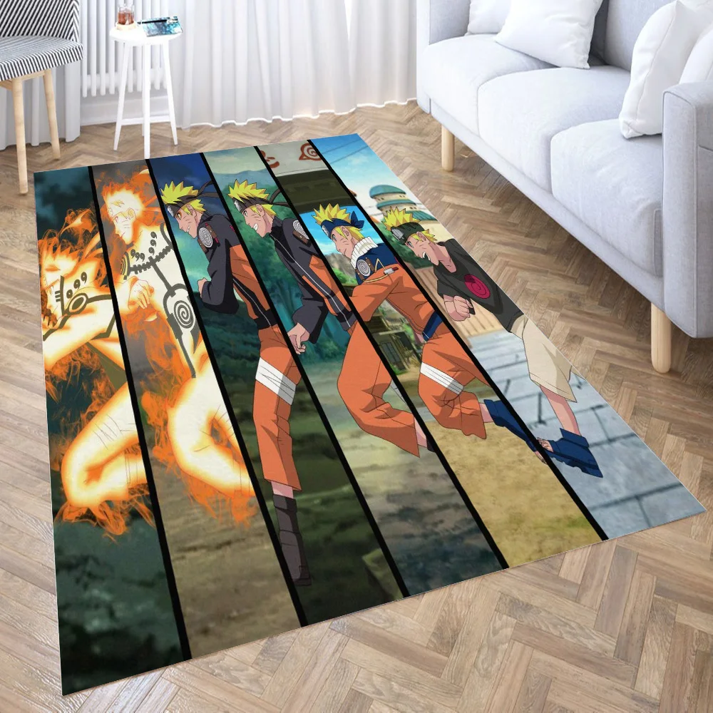 

Narut Uzumaki Rug Floor Mats Carpet for Living Room Doormat Plush Non-slip Chair Mat Bathroom Carpet Furry Carpet In The Bedroom