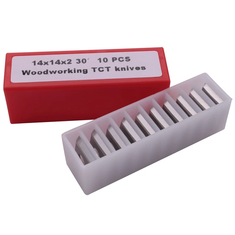 

40Pcs Wood Turning Carbide Insert Blades Milling 30 Degree Lathe Chisel Replacement Blade 14X14x2mm