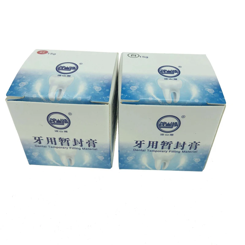 

Dental Materials Dental Materials Temporary Sealing Paste Czech Ton Temporary King Shanghai Nifeng 15g Temporary King
