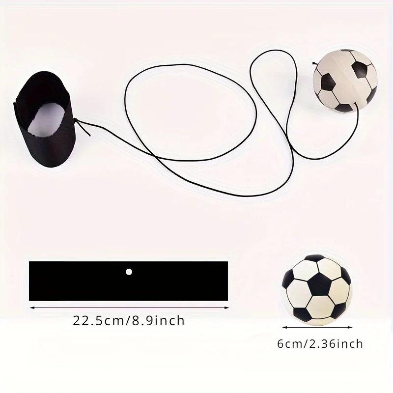 Футбольный возвратный мяч для рук мячи на запястье губка резиновый отскока