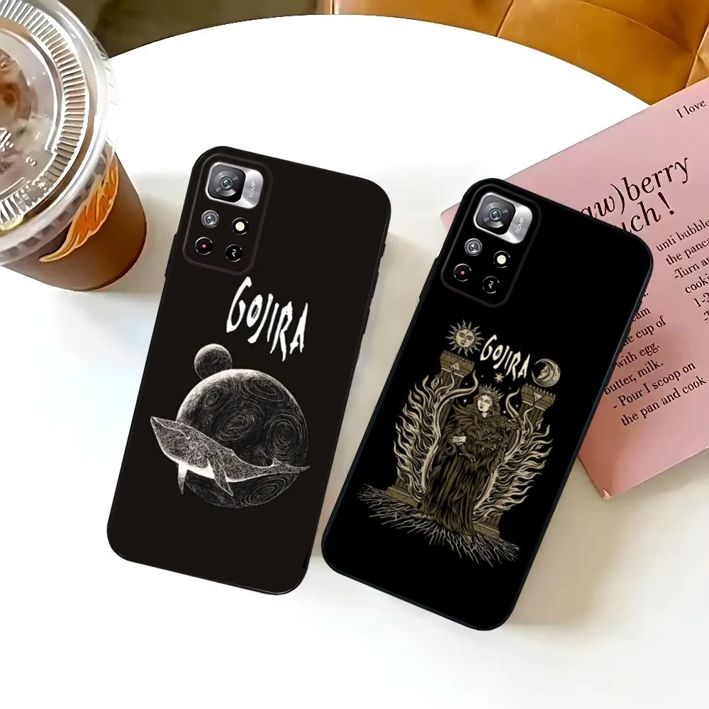 Band G-GojiraS Mea Culpa Phone Case For Samsung S25 S24 S23 S22 S21 FE S30 S20 S10 Plus Ultra Lite 5G Silicone Cover