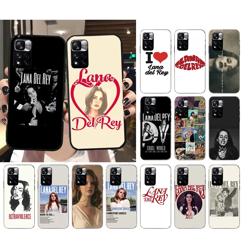 

Lana Del Rey Phone Case for Xiaomi Redmi Note 12 Pro 11S 11 10 Pro 9Pro Note9 10S Redmi 10 9C 9A Funda