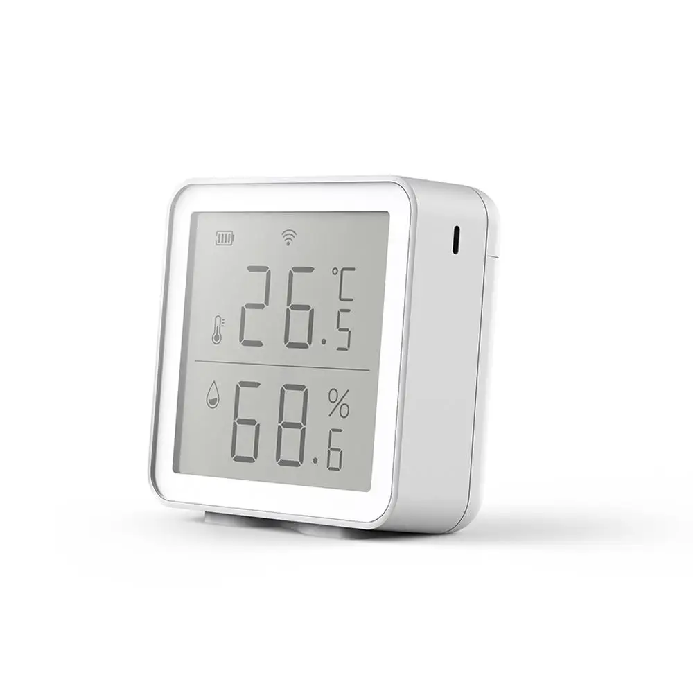 

1pc Electronic Temperature And Humidity Intelligent Linkage Digital Hygrometer Thermometer Wifi Temperature And Humidity Sensor