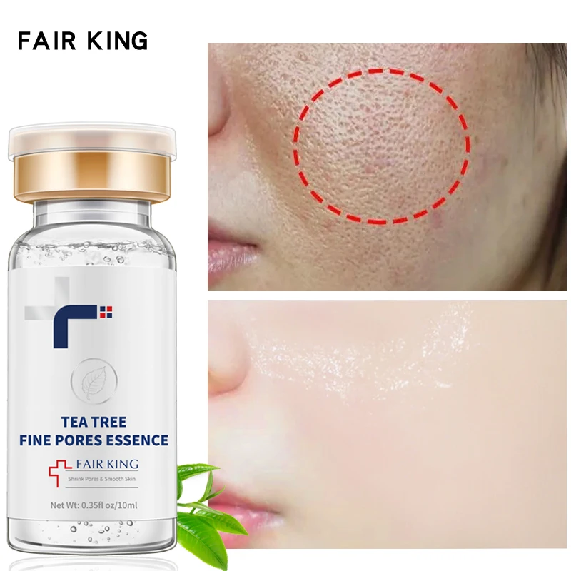 

Anti Aging Tea Tree Shrink Pores Hyaluronic Acid liquid Moisturizing Face Serum Whitening Plant Skin Care Anti Wrinkle Essence
