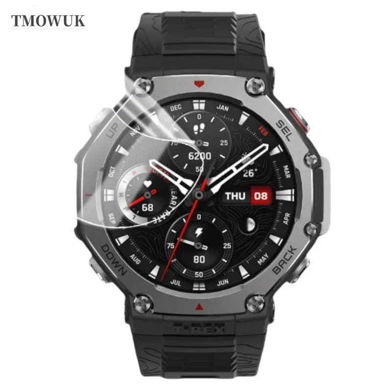 Фото ​ ​ Для Amazfit GTR 42 47 мм, T Rex 2, 3, T-Rex Pro 3 Ultra – закаленное стекло военного класса, HD-качество ​ ​ №4