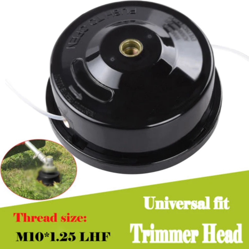 

Lawn Mower Trimmer Head Replacement High Quality Bump Feed Line SpoolBrushcutter Garden Lawn Mower Parts 12.5*4cm