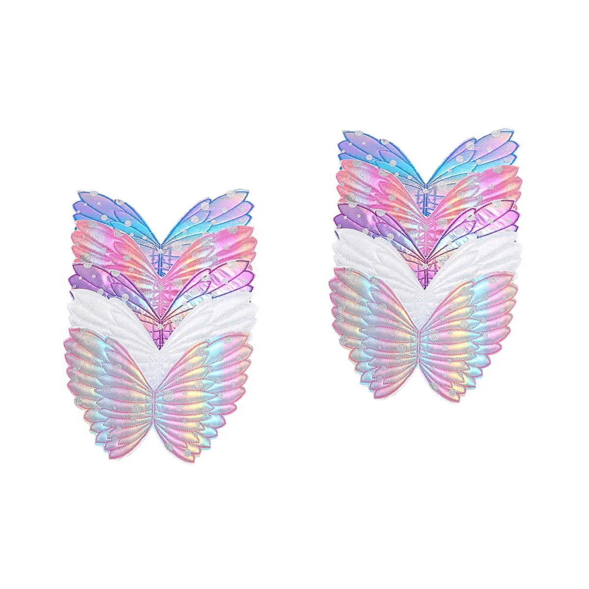 

10 Pcs Kids Metallic Fairy Props Fancy Dress Cosplay Costume Accessories