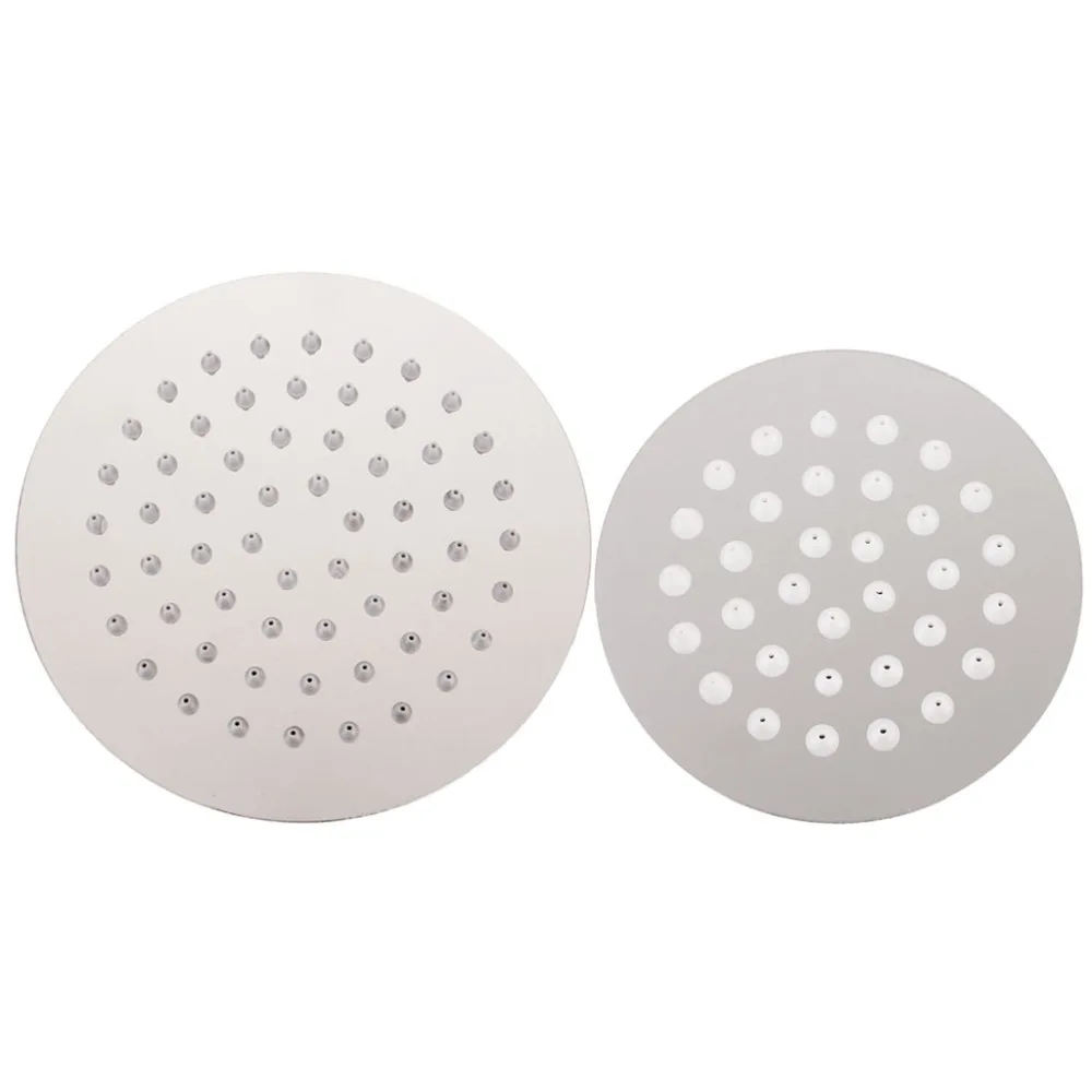 

4/6Inch Bathroom Rain Shower Head High Pressure Shower Head Handheld Shower Head
