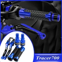 for yamaha tracer700 tracer 700 gt 2018 2019 2020 motorcycle accessories aluminum brake clutch levers handlebar hand grip ends