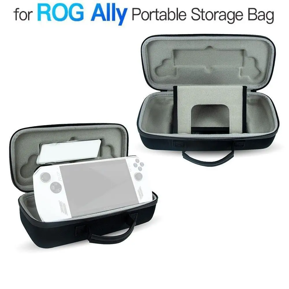 

For Rog Ally Portable Storage Bag Handheld Game Console Scratch-resistant Protective Case Box Travel Carrying Cover Accessories