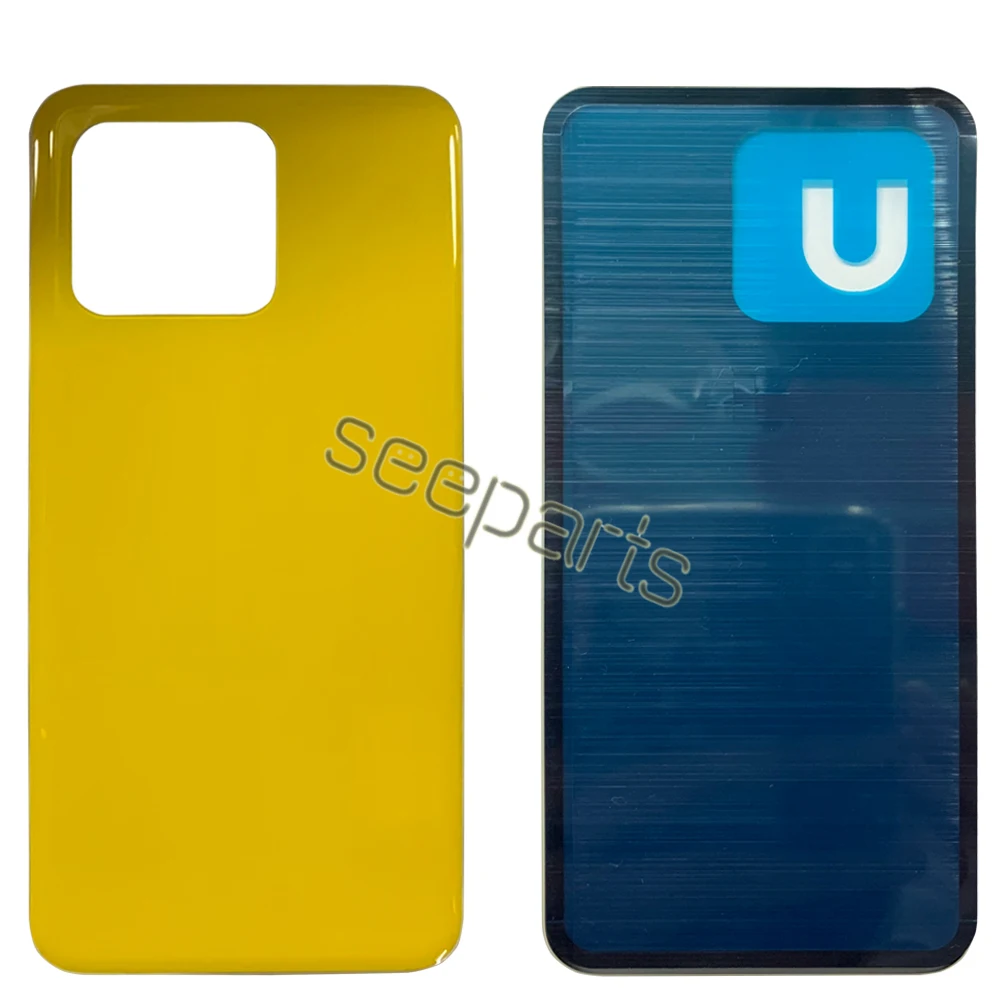 Новый чехол для аккумулятора Xiaomi 13 Задняя стеклянная панель задний корпус Mi13