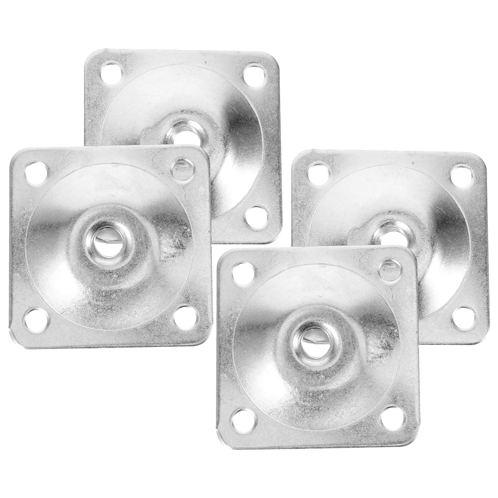 

4pcs Furniture Leg Attachment Plates Leg Mounting Plates for Table Feet Home Supply