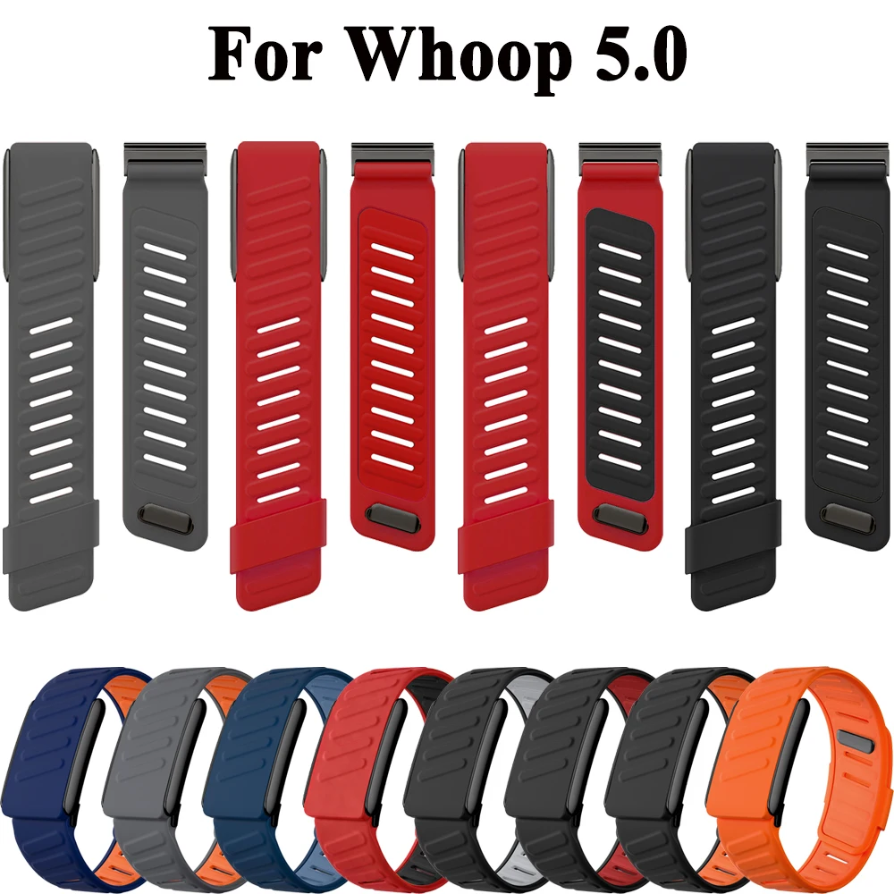 Фото Ремешок для Whoop 5, силиконовый спортивный браслет для Whoop 5.0, ремешок для часов, браслет для запястья. №1
