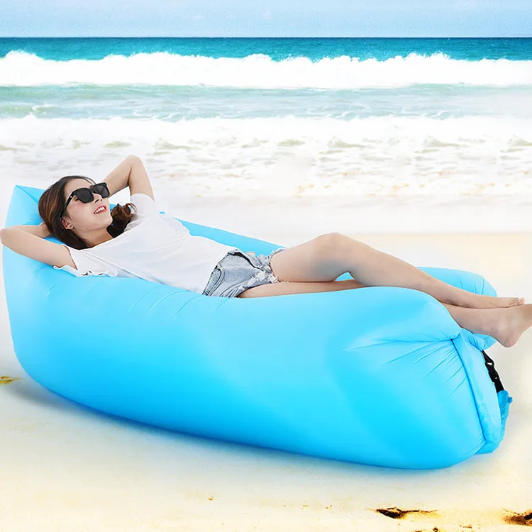

Outdoor portable lazy inflatable sofa water beach grass park air bed sofa toy camping foldable