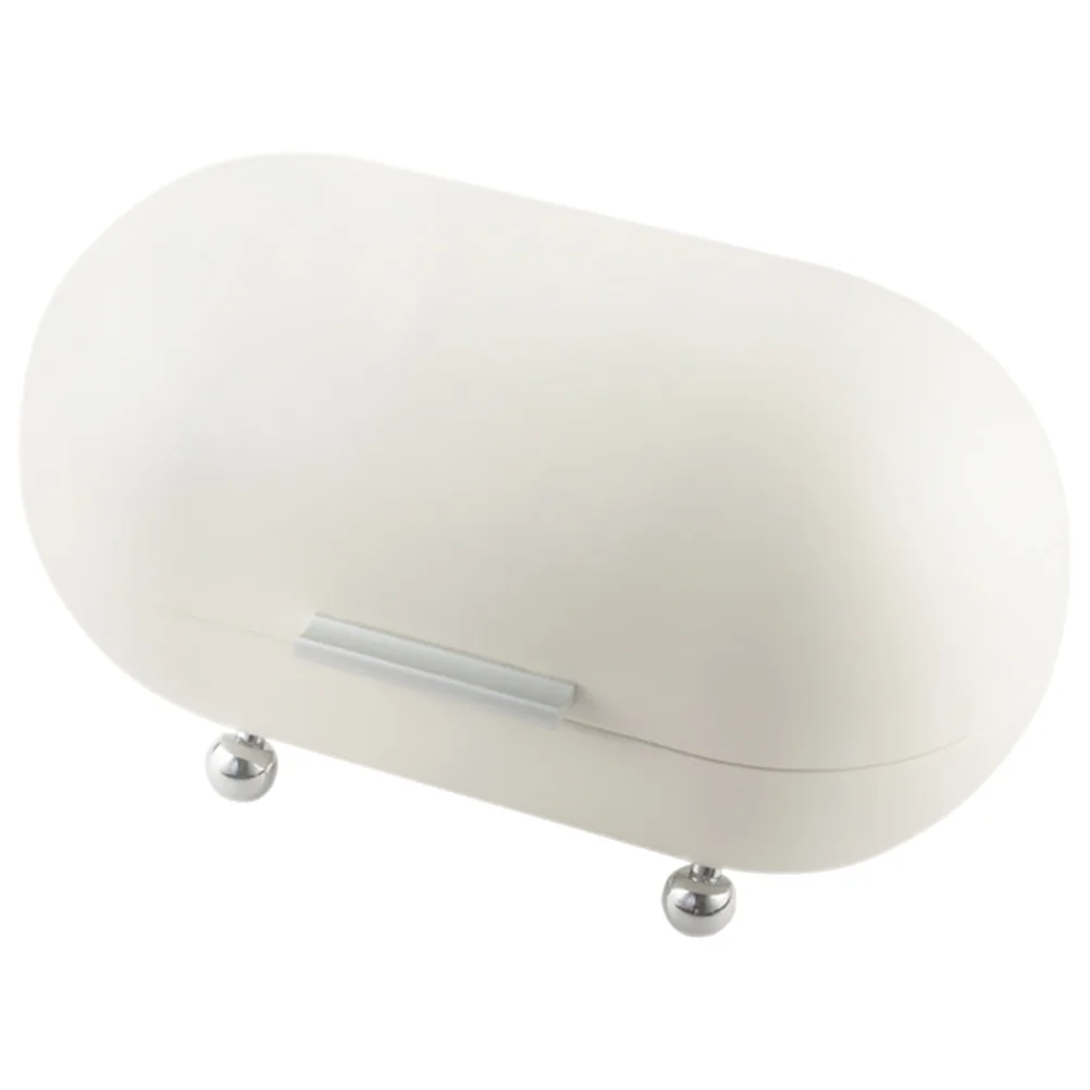 

Bread Box Kitchen Accessories Food Container Metal Containers Desktop Bin Case Makeup