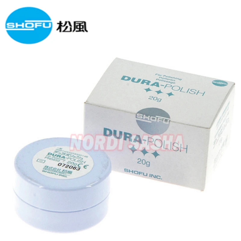 SHOFU DURA Полировальная паста из оксида алюминия 20 г/коробка Стоматологическая