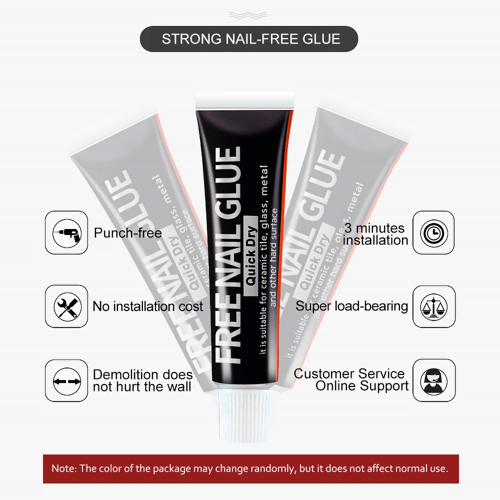 

Клей без гвоздей для установки без перфорации Используйте только с другими продуктами в нашем магазине, покупайте отдельно без доставки