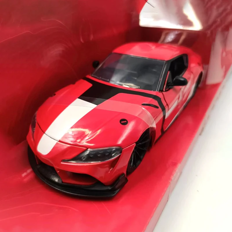 Литой под давлением масштаб 1:24 JADA GR SUPRA модель спортивного автомобиля из сплава