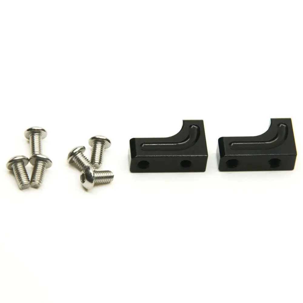 

Сервопривод из сплава металла для Axial SCX10 CC01 D90 1/10 RC Crawler Car Accessories Black, 2 шт.