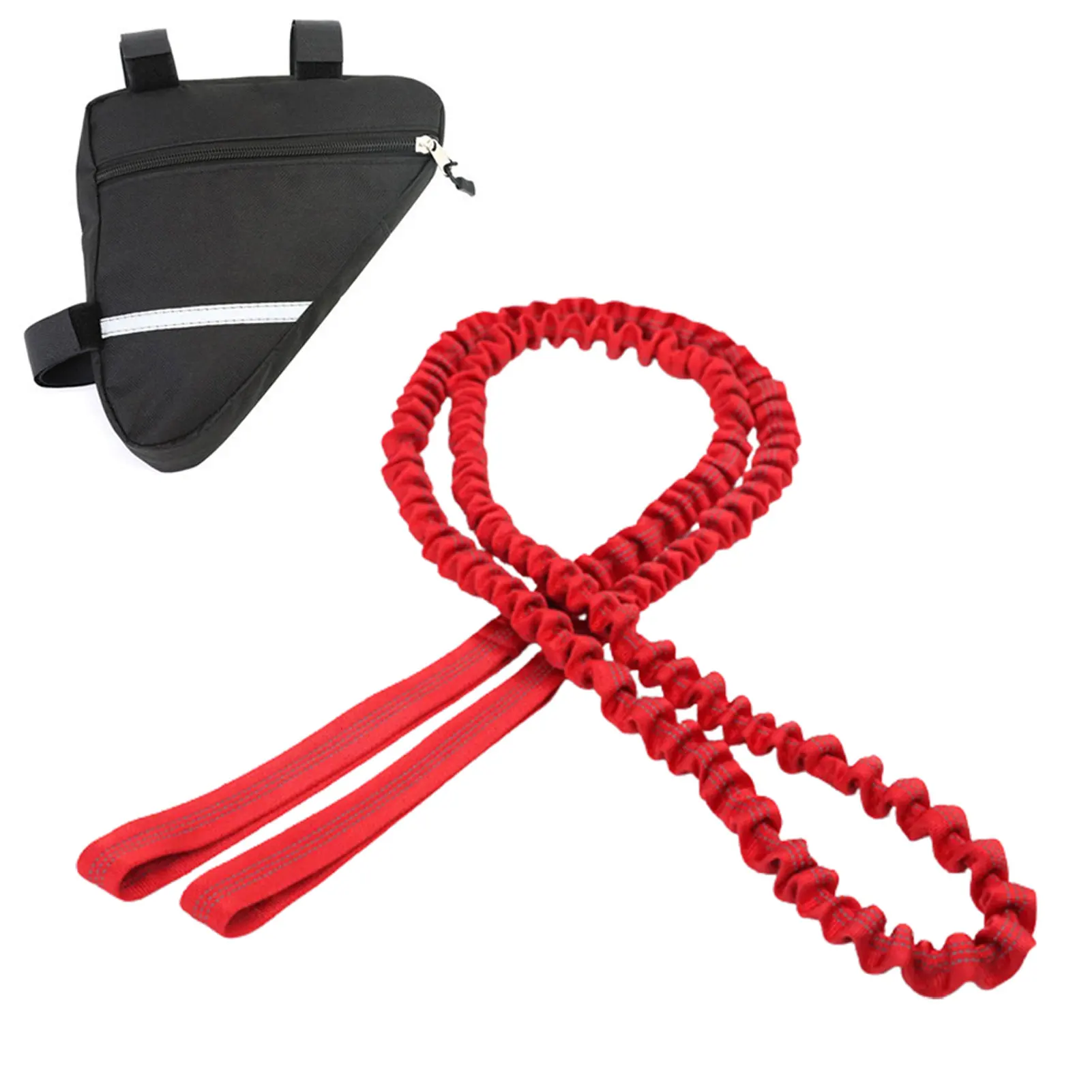 

Pull Outdoor Cycling Portable High Strength Elastic Stretched Tow Rope Heavy Duty Bungee Strap Parent Child MTB For Bicycle
