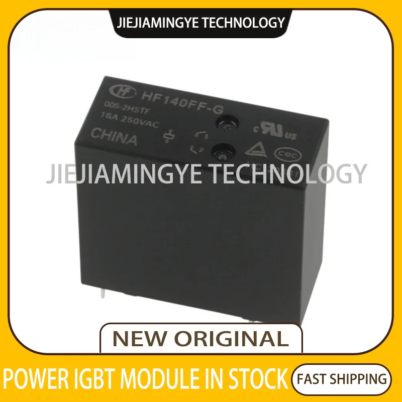 Реле HF140FF-G-005-2HSTF HF140FF-G-012-2HSTF HF140FF-G-024-2HSTF HF140FF-005-2HS HF140FF-012-2HS 10A 6/8-Pin