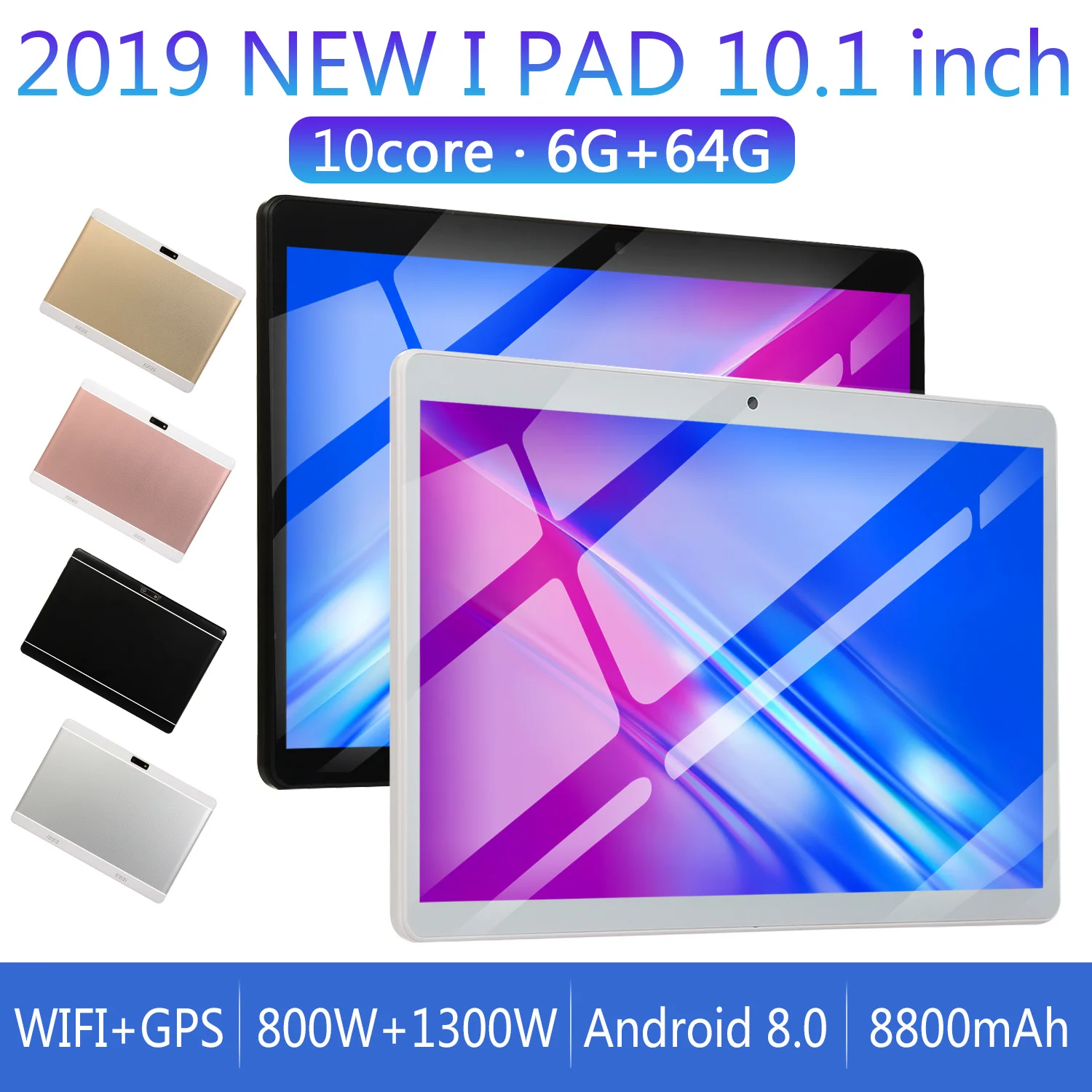 

Tablet Classic 1200x800 PS Screen Unisoc T618 Octa Core Android11 OS 6GB RAM 64GB ROM Dual Band Wifi Tablet PC