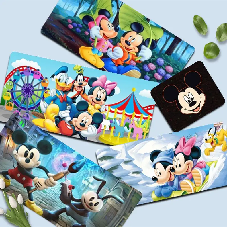 

Disney Mickey Minnie In Stocked Beautiful Anime Mouse Pad Mat Size For CSGO Game Player Desktop PC Computer Laptop