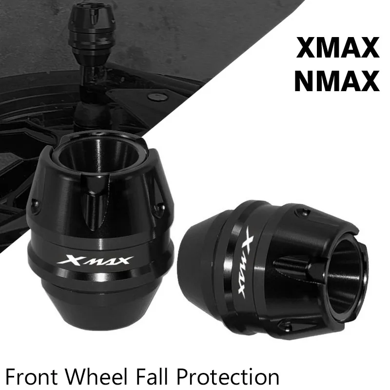 

For Yamaha XMAX250 XMAX300 NMAX 155 XMAX 300 250 Front Fork Wheel Fall Protection Frame Slider Anti Crash Protector Accessorie
