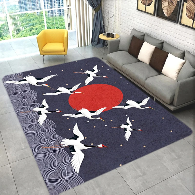 

Home Kitchen Carpet National Tide Crane Bathroom Mat for Hallway on the Floor Doormat Entrance Door Rugs Living Room Rug Bath