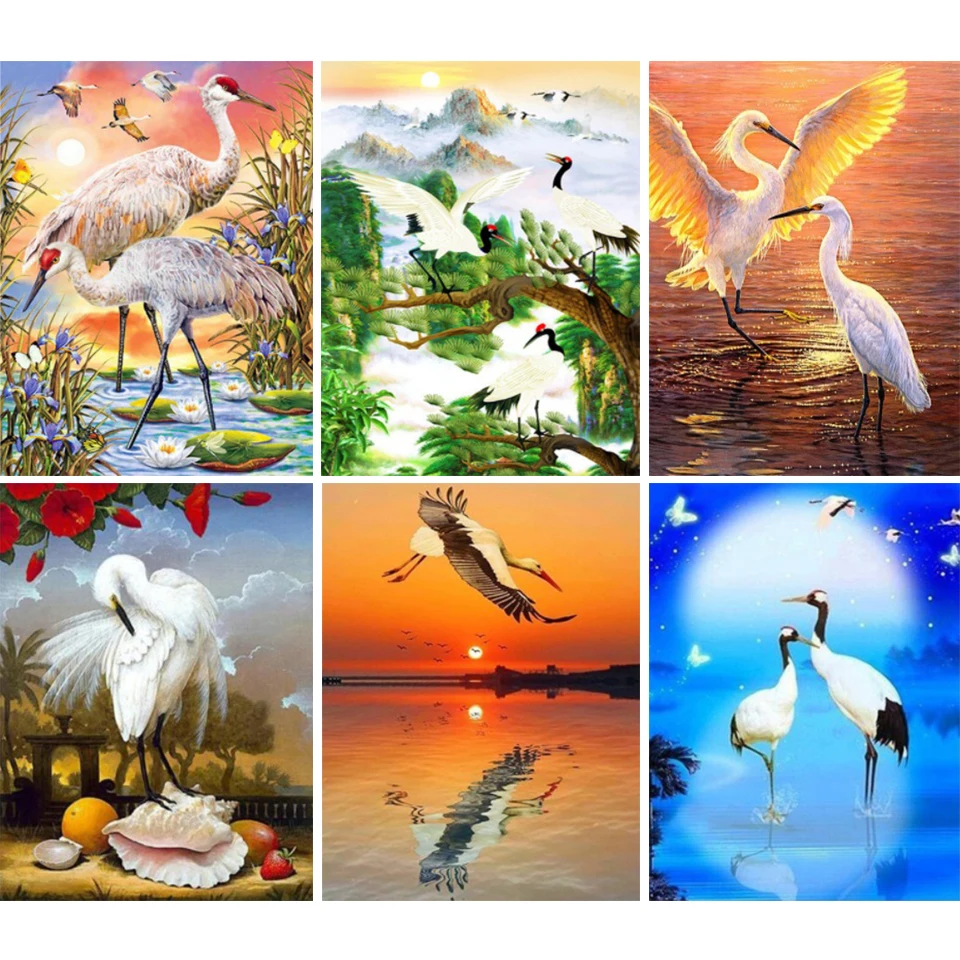 

Набор для вышивки крестиком Стразы 5D DIY с изображением животных