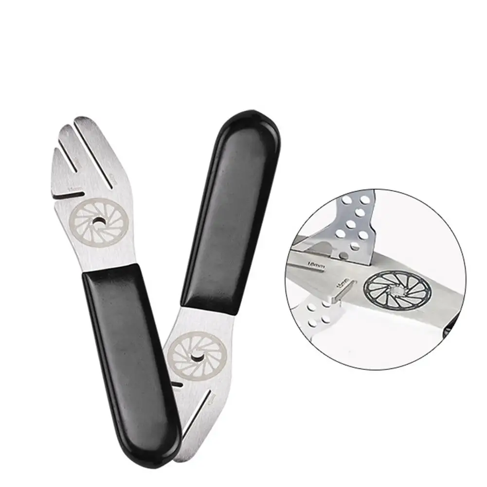 

Bicycle Disc Brake Rotor Truing Tools Adjustment Durable Stainless Steel Wrench MTB Bike Repair Kit Correction Wrench dropship