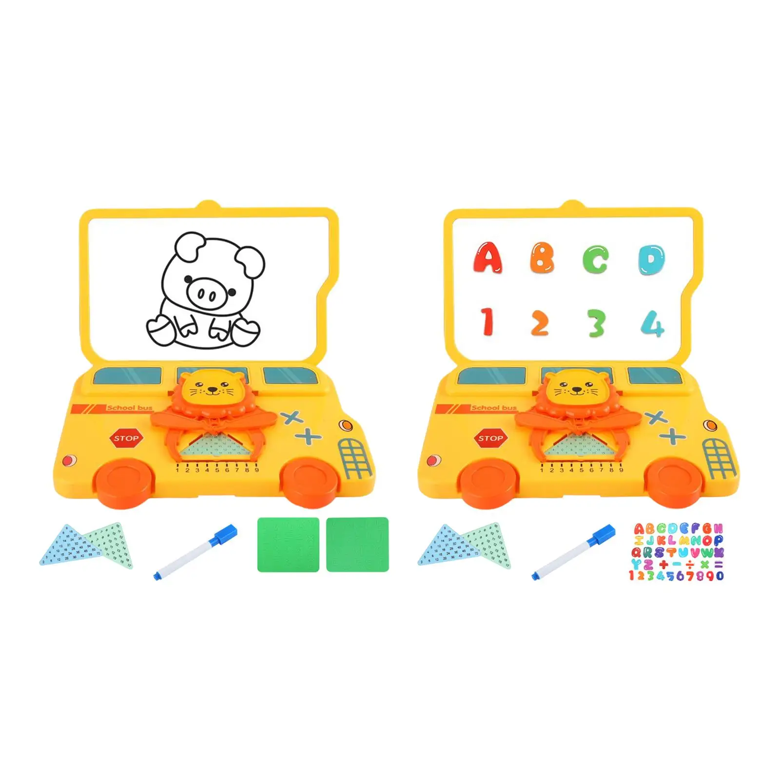 

Calculate Drawing Board Puzzle Math Assembly Multifunctional Learning Counting Portable Montessori Toys Child Kids