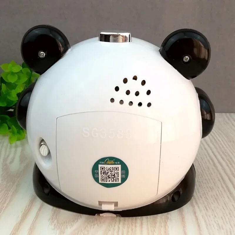 Будильник с изображением панды немые часы ночник студенческая детская кровать