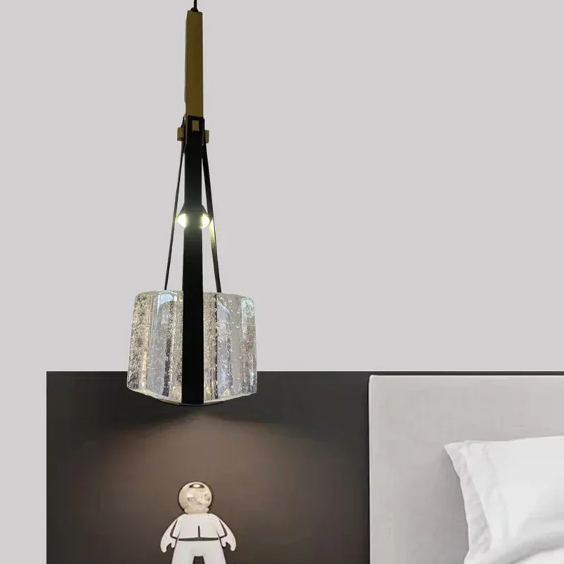 Подвеска из искусственной кожи в новом стиле регулируемая по высоте прозрачная