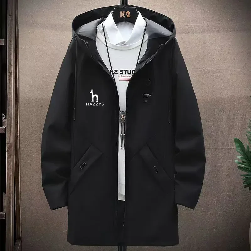

2023 Autumn and Winter Men's Golf Jacket Hooded Windbreaker Trend Versatile Fashion Men's Golf Windbreaker Fashion Coat