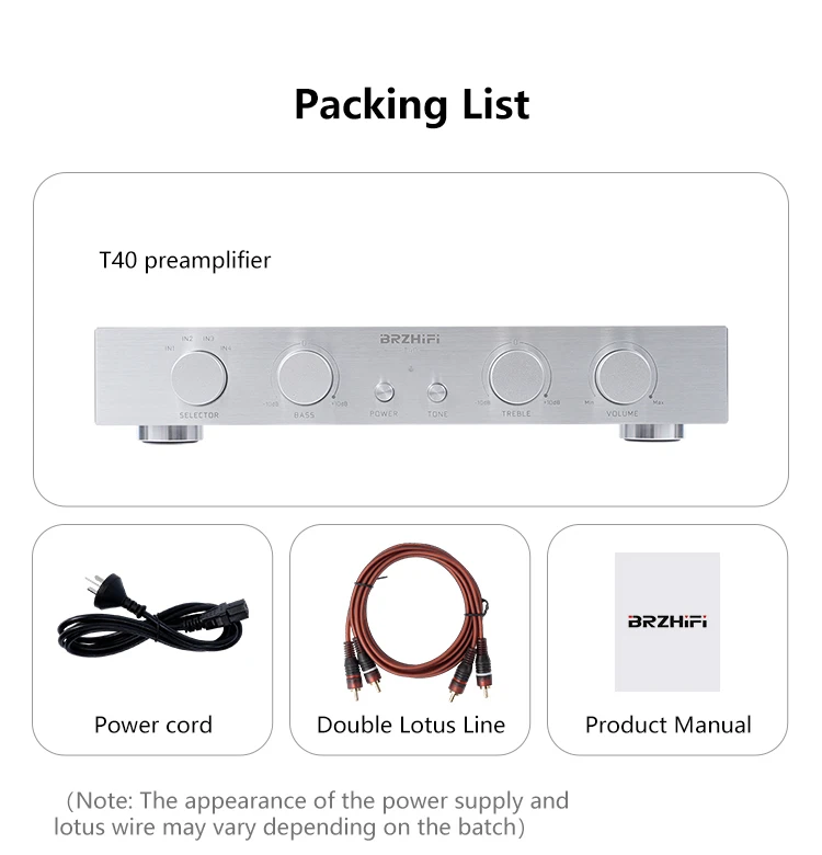 Предусилитель Weiliang Audio T40 с операционным усилителем uA709 в золотом корпусе, регулируемый усилитель высоких и низких частот (art.: 3920dbe0761cb) - 3920dbe0761cb