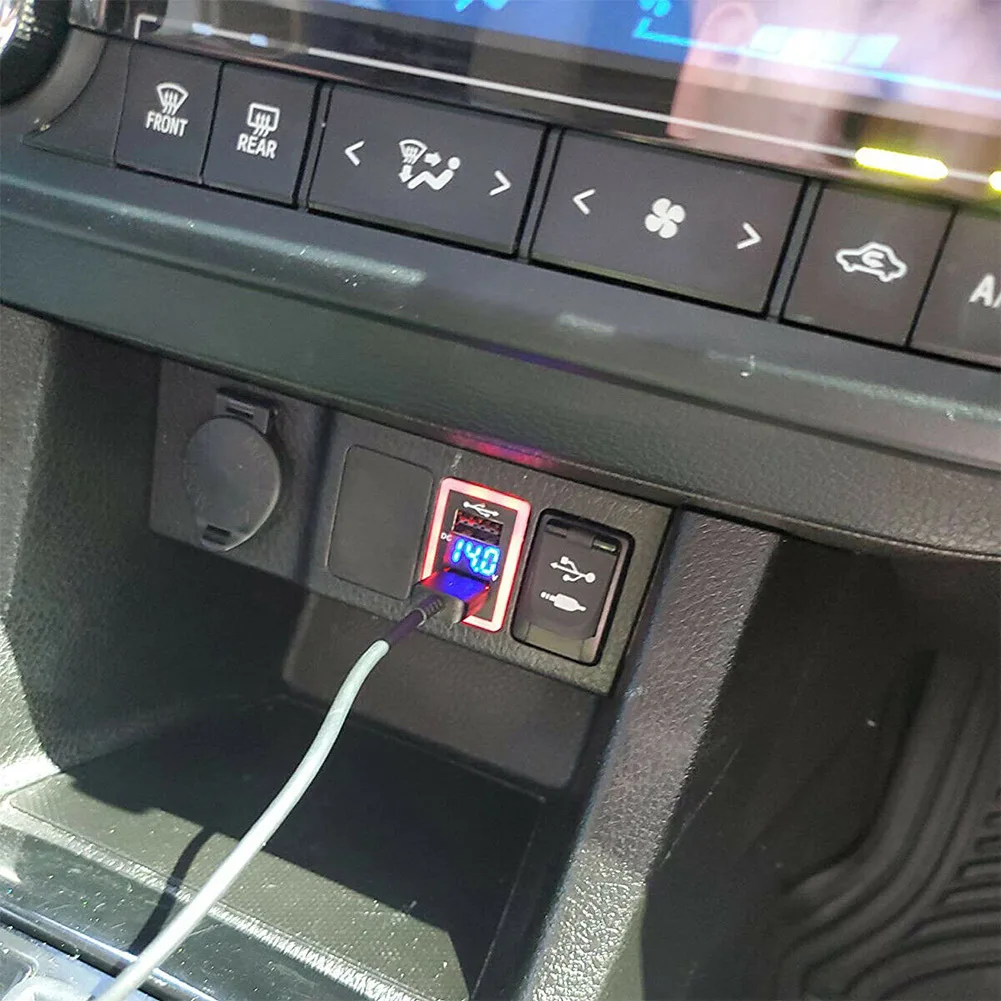 

AUX USB Port Adapter FOR Corolla 2017-2017 FOR Rav4 2013-2017 FOR Highlander Gas & Hybrid 2016-2017 86190-0R010