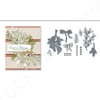 mistletoe magic stamps and metal cutting die for photo album paper card decoration embossing craft scrapbooking stencil 2022 new