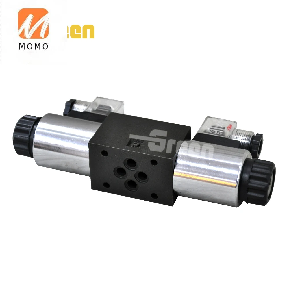 Durable 12V 24V 220V Two-Way 4we6c 4we6d 4we6e 4weh 4we6 4we Hydraulic Solenoid Valve