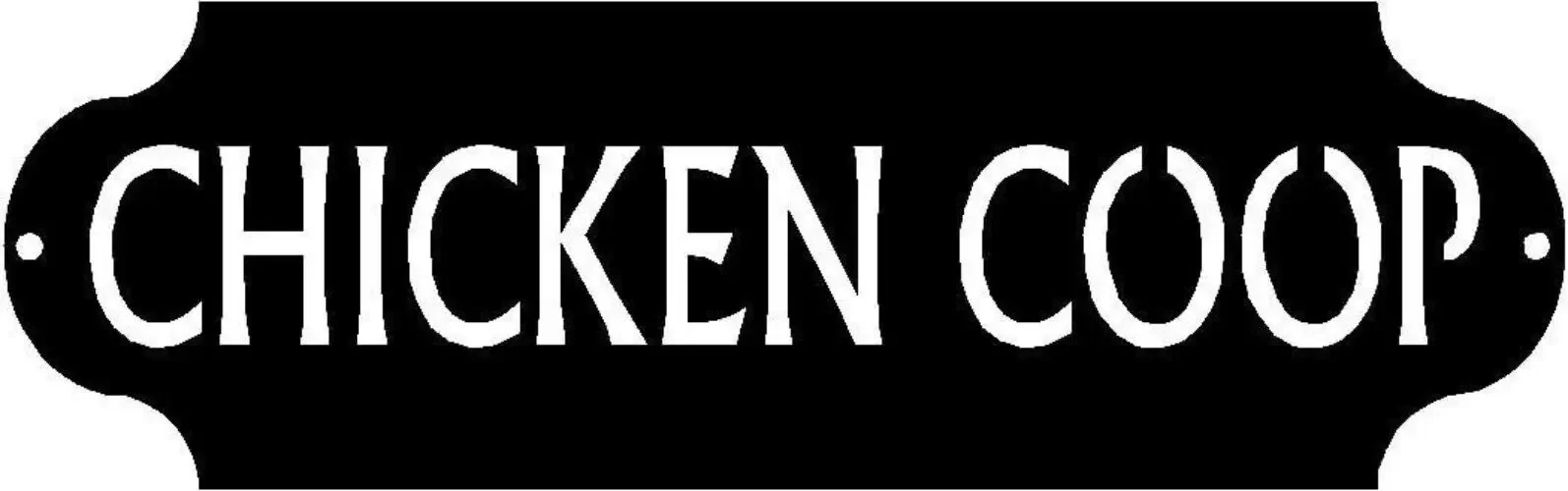 Деревенский Курятник Металлическая Вывеска Настенное Искусство 14x4 5 Дюймов С